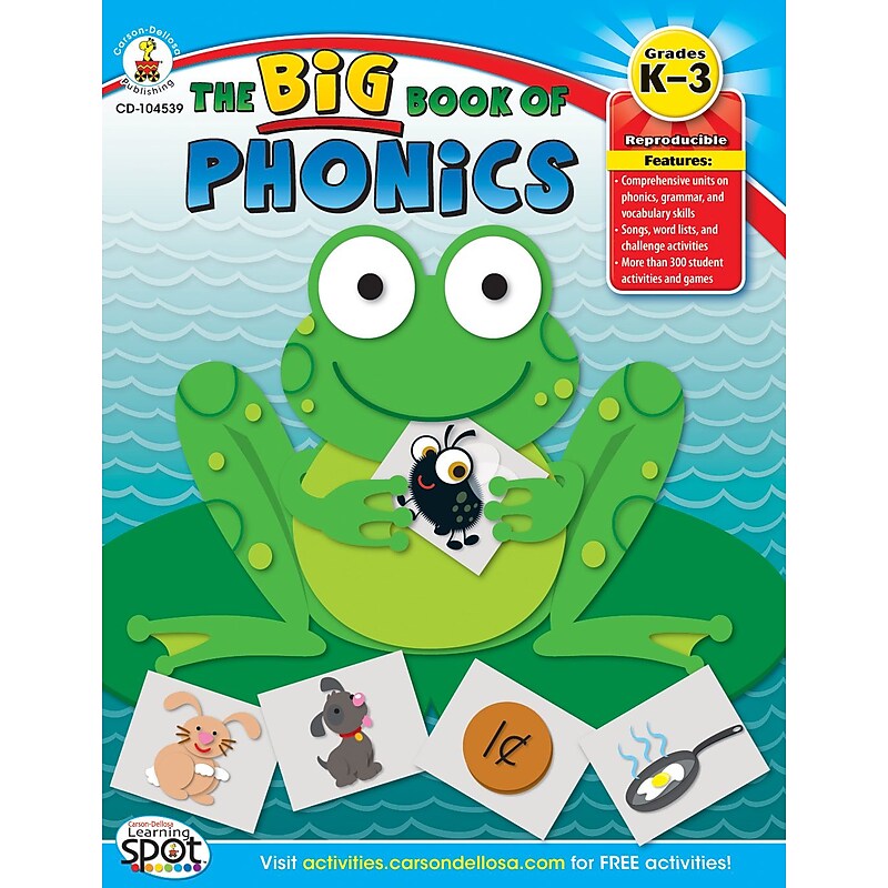 Carson-Dellosa The Big Book of Phonics Resource Book image 1