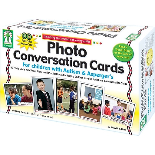 Photo Conversation Cards for Children with Autism and Asperger's 