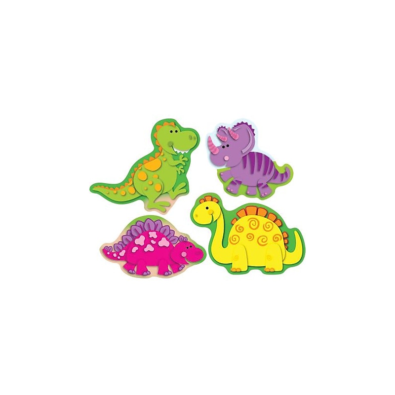 Carson-Dellosa Dinosaurs Shape Stickers image 1