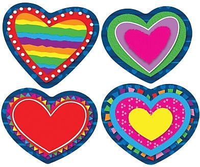 Carson-Dellosa Hearts Shape Stickers | Staples®