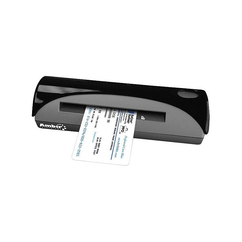 Ambir PS667-AS Desktop Scanner, Black image 1