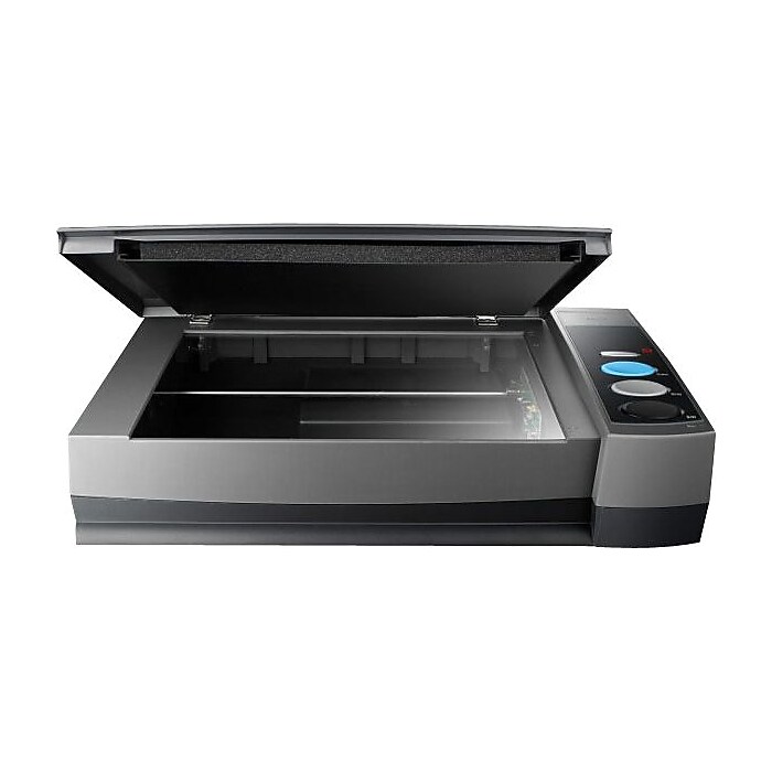 Plustek OpticBook 4800 Flatbed Scanner, Gray | Staples