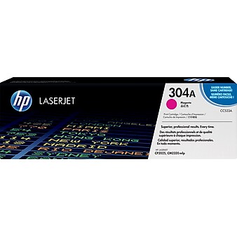 HP 304A Magenta Standard Yield Toner Cartridge (CC533A)