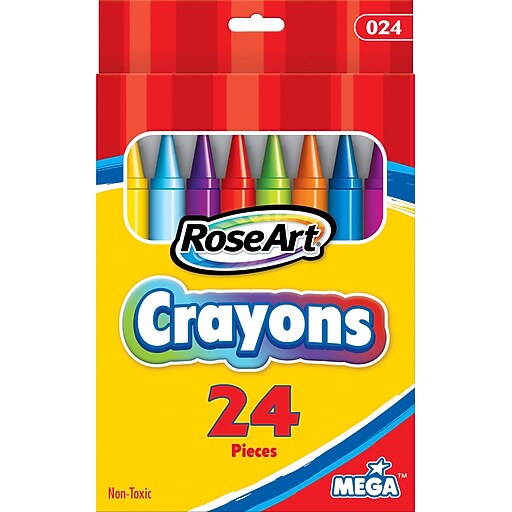 RoseArt Crayons, 24/Box at Staples