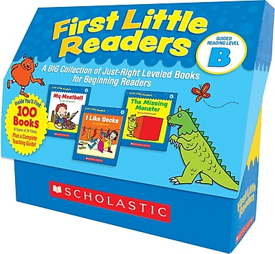 Scholastic First Little Readers: Guided Reading Level B Boxed Set, 100/Set (SC-9780545223027)