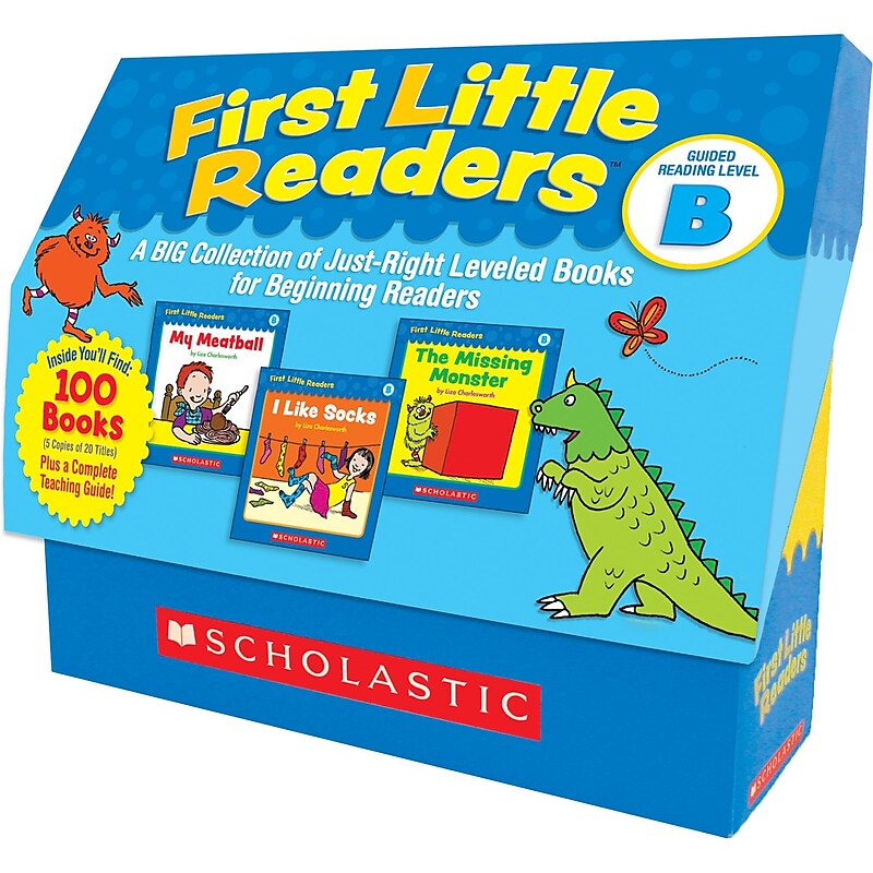 Scholastic First Little Readers: Guided Reading Level B Boxed Set, 100/Set (SC-9780545223027) image 1