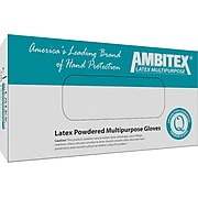 Ambitex® L5101 Series Latex Food Grade Gloves, X-Large, Disposable, 100/Box (LXL5101)