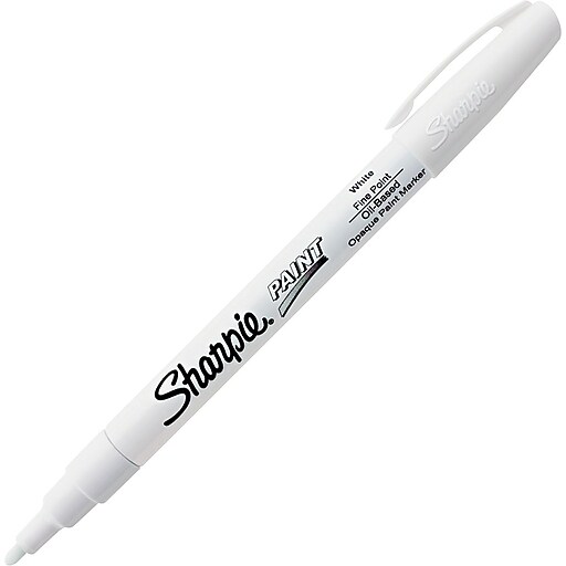 Shop Staples for Sanford, Sharpie Permanent Paint Marker, Fine Point, White