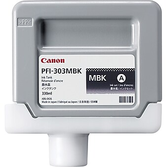 Canon 303 Black Matte Standard Yield Ink Cartridge (2957B001AA)