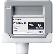 Canon PFI-303 Black Matte Standard Yield Ink Cartridge (2957B001AA)