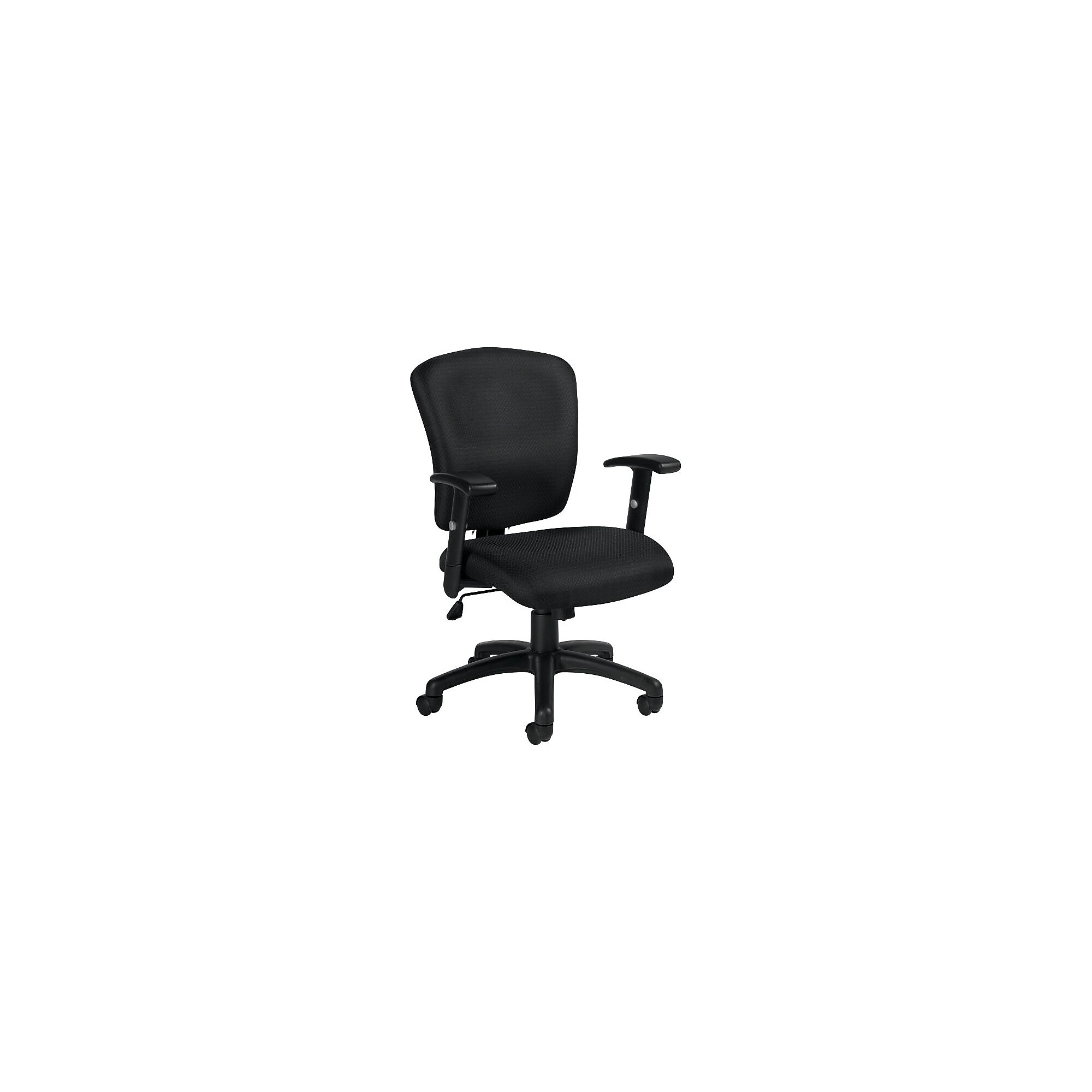 Offices To Go Multi-Function Fabric Task Chair, Black (OTG11850B) Sansujyuku sansujyuku.com