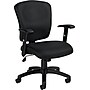 Offices To Go Multi-Function Fabric Task Chair, Black (OTG11850B)~#|#~s0502293_sc7