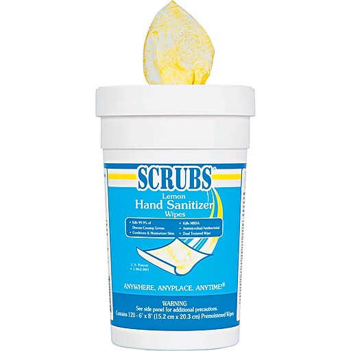 Shop Staples for Scrubs® Antimicrobial Cloth Hand Sanitizer Wipes