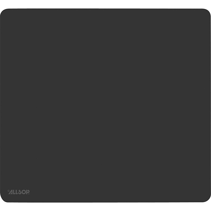 Accutrack Ex-Large Slimline Mouse Pad, 12 1/3" x 11 1/2", Non-Slip Base, Graphite (ASP30200) image 1