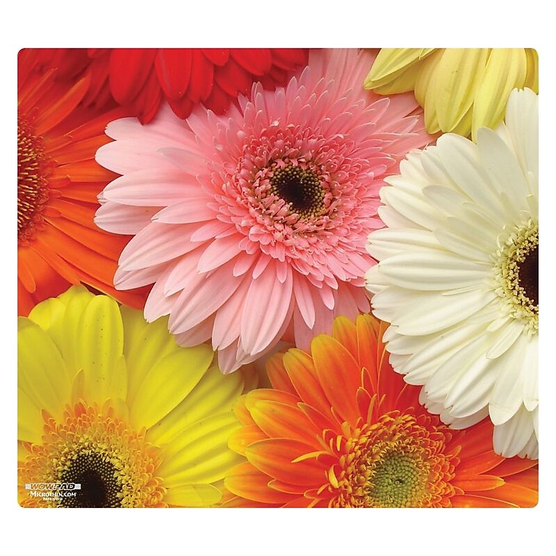 Microthin WOW!PAD Mouse Pad, Floral image 1