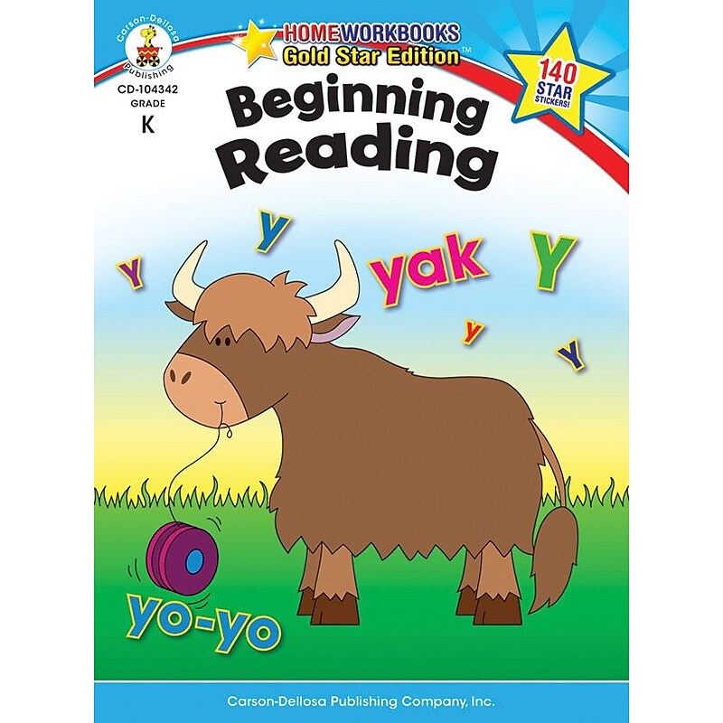 Carson-Dellosa Beginning Reading Resource Book, Grade K image 1
