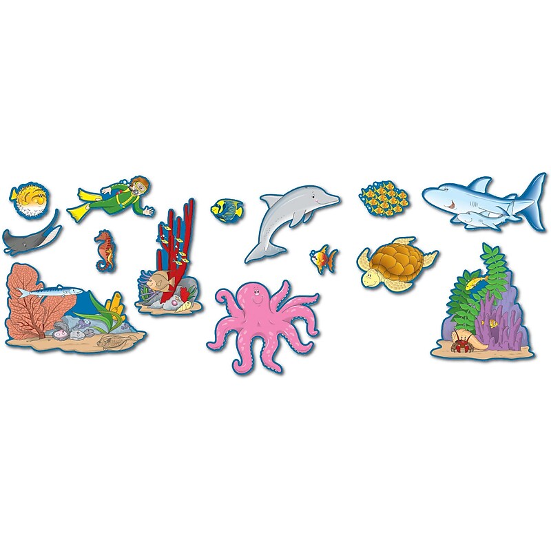 Carson-Dellosa Ocean Bulletin Board Set image 1