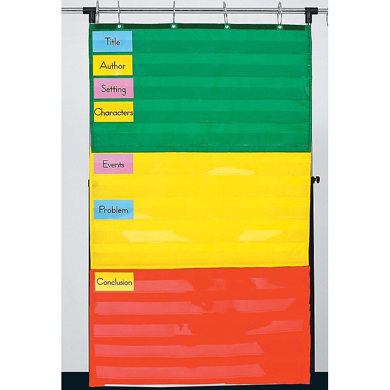 Carson Dellosa Adjustable Pocket Chart (5642) image 1