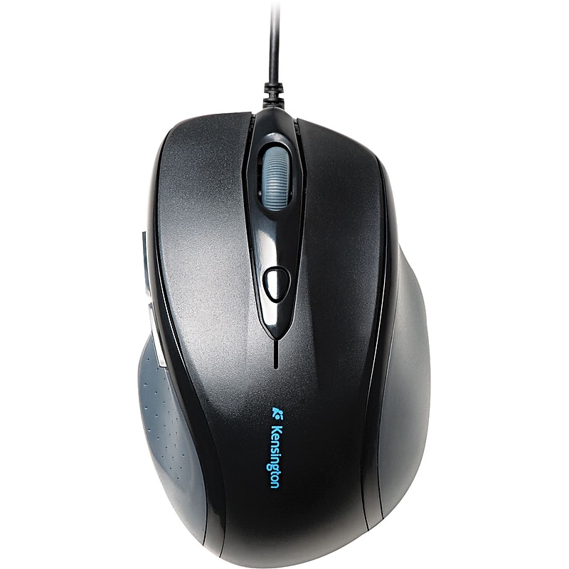 Kensington Pro Fit Ergonomic Optical USB Mouse, Black (K72369US) image 1