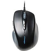 Kensington Pro Fit Full-Size K72369US Optical Mouse, Black