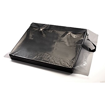 38" x 42" Layflat Poly Bags, 3 Mil, Clear, 100/Carton (988)