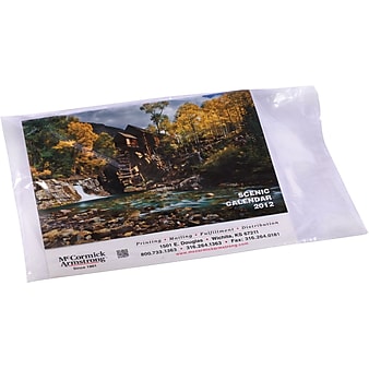 10" x 14" Layflat Poly Bags, 1 Mil, Clear, 1000/Carton (SI2335)