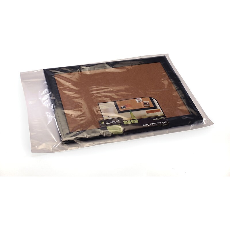 13" x 13" Flat Poly Bags, 2 Mil, Clear, 1000/Carton (PB536) image 1