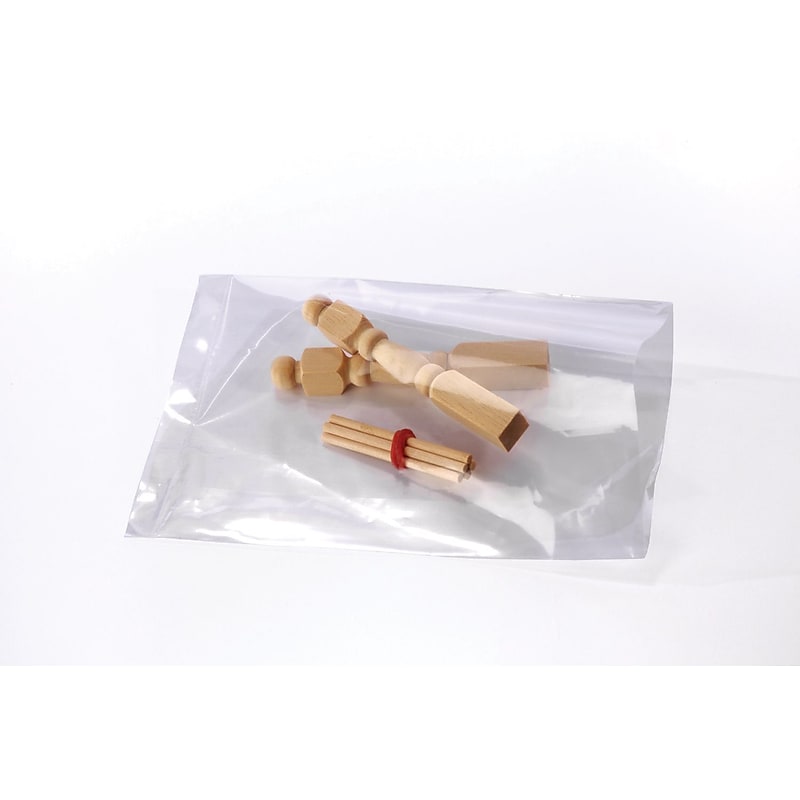 4" x 5" Flat Poly Bags, 1.25 Mil, Clear, 1000/Carton (PB27540) image 1