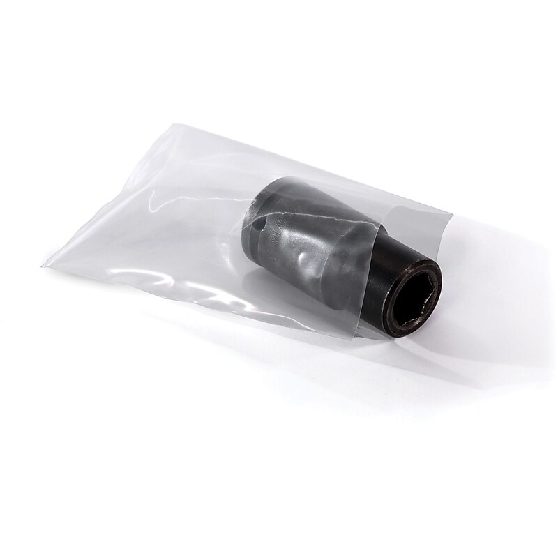 5" x 7" Layflat Poly Bags, 6 Mil, Clear, 1000/Carton (8185) image 1