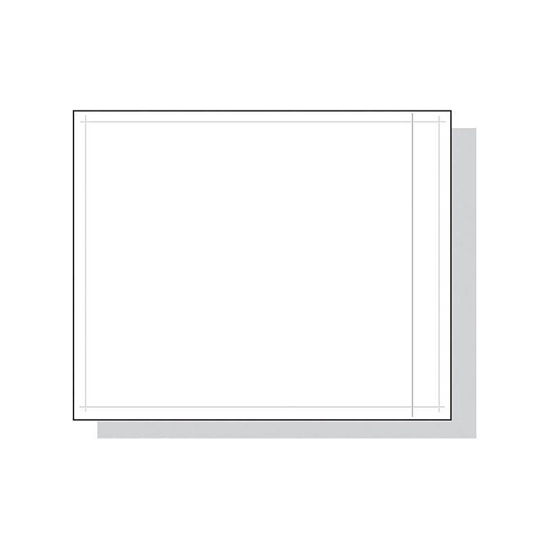 4 1/2 x 5 1/2" "Clear Face" Document Envelopes, Clear, 1000/Carton (PL11) image 1