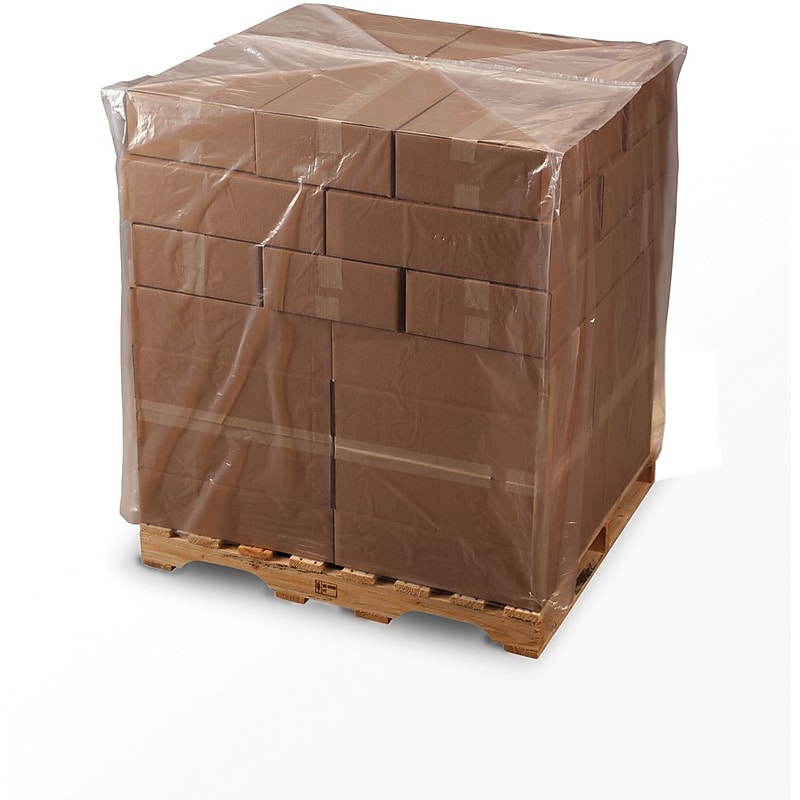 3 x 100' Poly Sheeting, 6 mil., Clear, 25/Roll (PC487) image 1