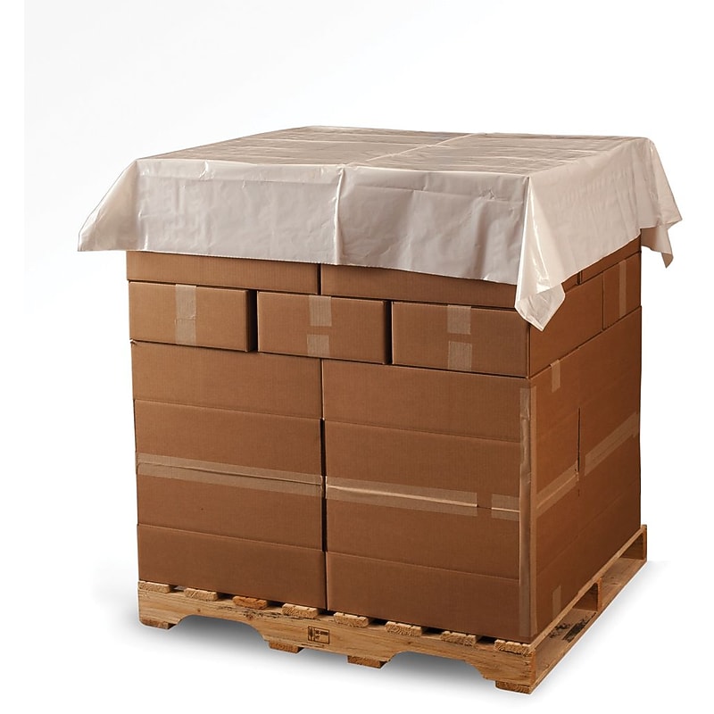 60" x 60" Top Sheeting, 1.5 mil., White, 175/Roll (4972) image 1