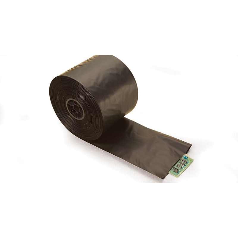 4 Mil. Poly Tubing, 8" x 750', Black (5709) image 1