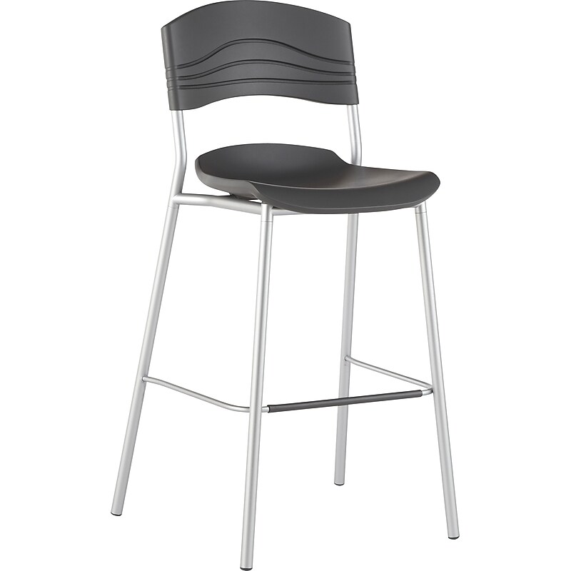 Iceberg® CafeWorks Bistro Stool, Graphite image 1