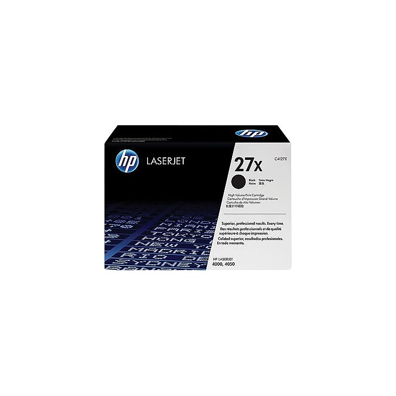HP 27X Black High Yield Toner Cartridge image 1