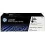 HP 36A Black Standard Yield Toner Cartridge, 2/Pack (CB436D)~#|#~s0507216_sc7