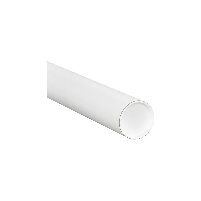 Mailing Tubes, White, 3" x 42", 24/Ct image 1
