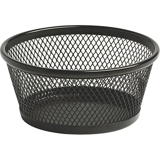 Rolodex Jumbo Steel Paper Clip Holder, Black (ELD62562) Staples