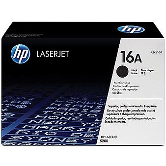 HP 16A Black Standard Yield Toner Cartridge (Q7516A)