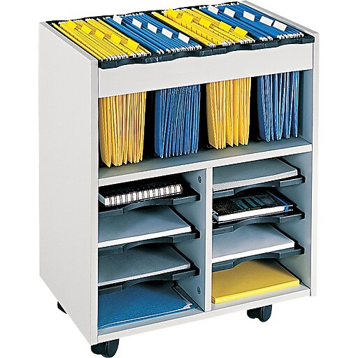 Safco® Go Cart™ Mobile File Carts Metal Mobile File at Staples