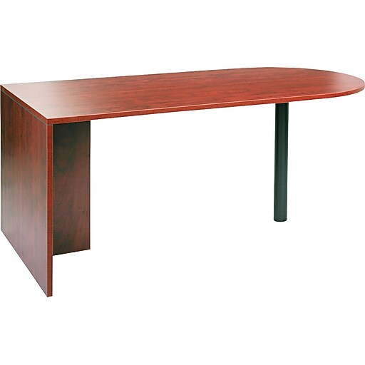 Alera™ Valencia Series U and L Groupings in Medium Cherry, DTop Desk
