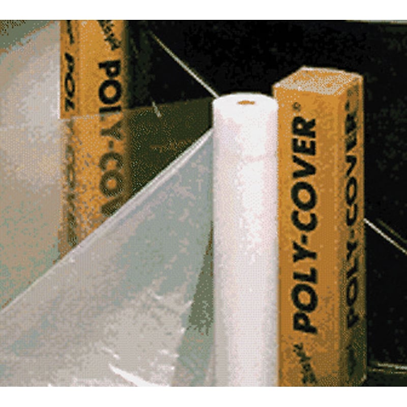 Warp's Poly-Cover Plastic Sheets, 100' X 20' image 1