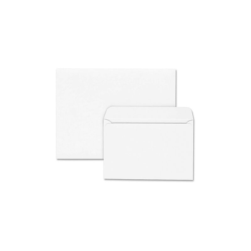 Quality Park Booklet Envelope 10" x 13", White, 100/Box (QUA37613) image 1