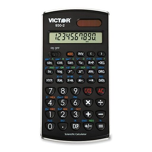 Shop Staples for Victor 9302 10 Digit Scientific Calculator with Solar