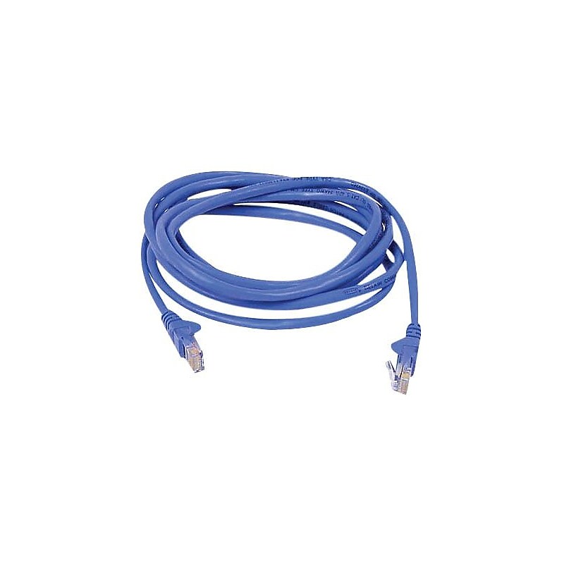 Belkin A3L980b07-BLU-S 7' CAT-6 RJ-45 Patch Cable, Blue image 1