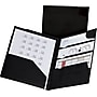 Esselte® Divide It Up™ 4-Pocket Portfolio Folder, Black (99802)~#|#~s0512394_sc7