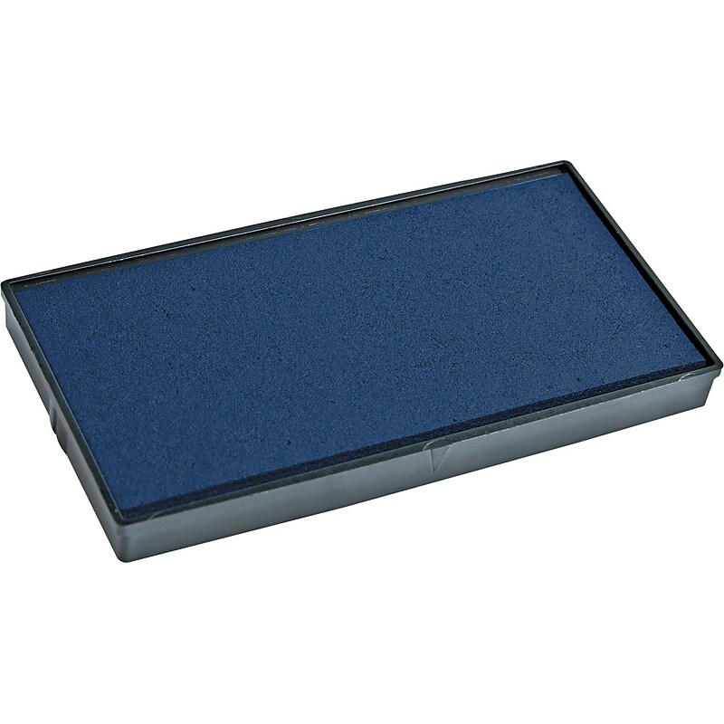 2000 PLUS Replacement Ink Pad for Printer P20 & Dual Pad Printer P20, Blue (COS065466) image 1