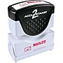 Accu-Stamp Mailed Rectangle, Red Ink, 1 5/8" x 1/2" (COS035586)~#|#~s0513301_sc7