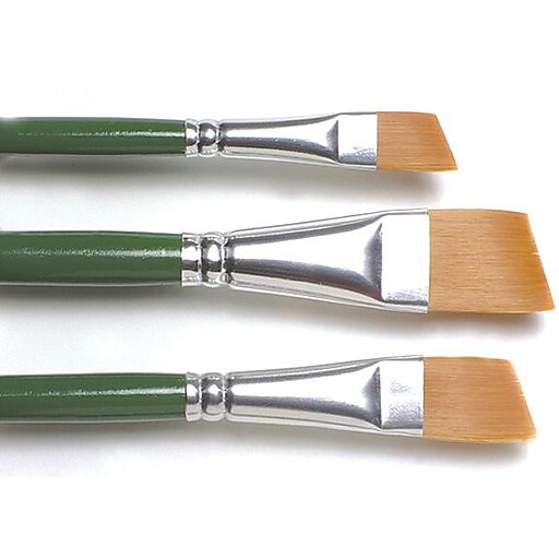 PlaidCraft FolkArt One Stroke Brush Set, 3/Pack (1278) at Staples