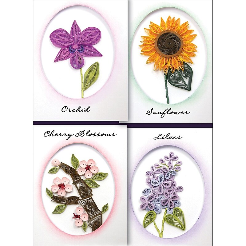 Quilled Creations Quilling Kit, Elegant Floral Cards image 1
